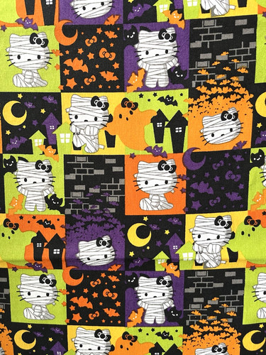 Hello kitty halloween - halloween, fabric
