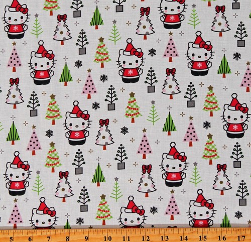 Cotton hello kitty christmas - cotton,