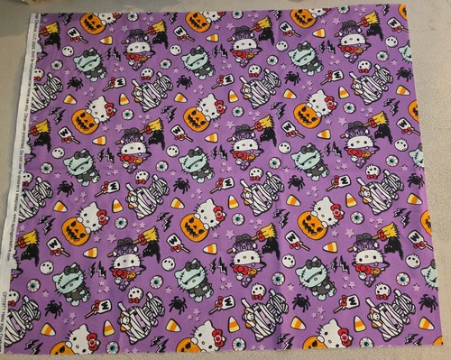 Hello kitty halloween fabric - hello,